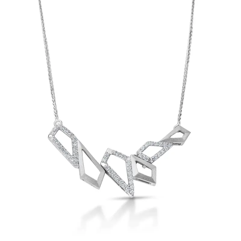 Dazzling Platinum Necklace