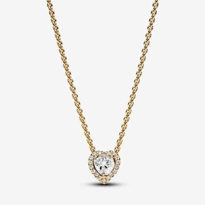 Heart Shape Diamond Necklace