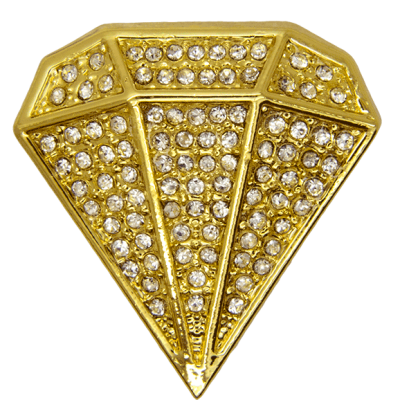 Diamond Shape Brooch